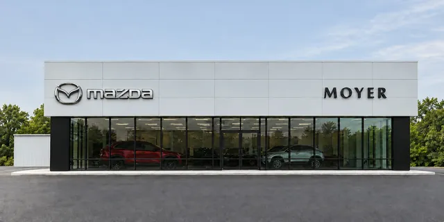 Moyer Mazda dealership at 1509 Quentin Road in Lebanon